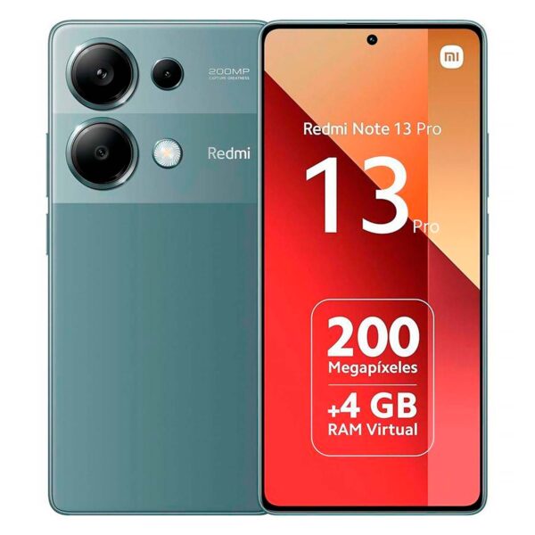 Xiaomi Redmi Note 13 Pro 4G Global 256GB 8GB RAM Dual SIM Pantalla 6.67"