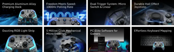 Redmagic Cyber Gamepad Preto (mando) - Image 3