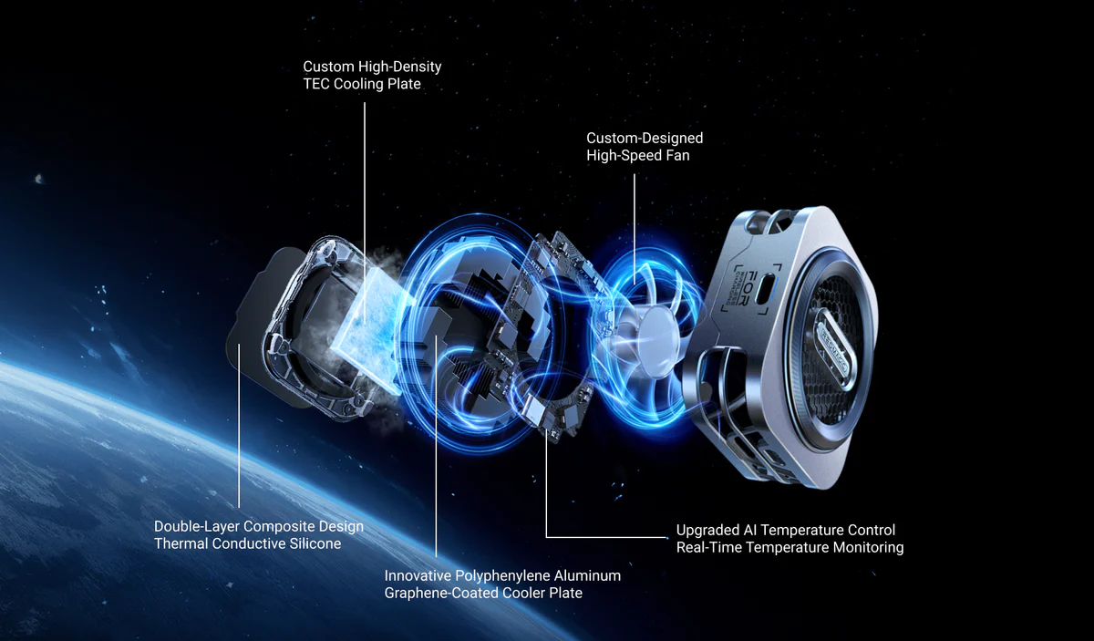 Redmagic Cooler 6 Pro Silver - Image 3