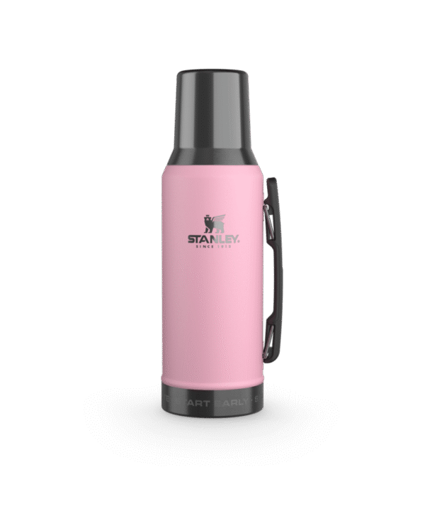 Termo Mate System 1.2Lts - Messi x Stanley 1913 (ROSA)