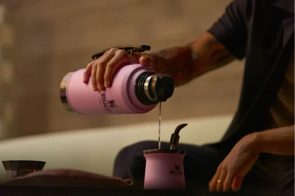 Termo Mate System 1.2Lts - Messi x Stanley 1913 (ROSA) - Image 7