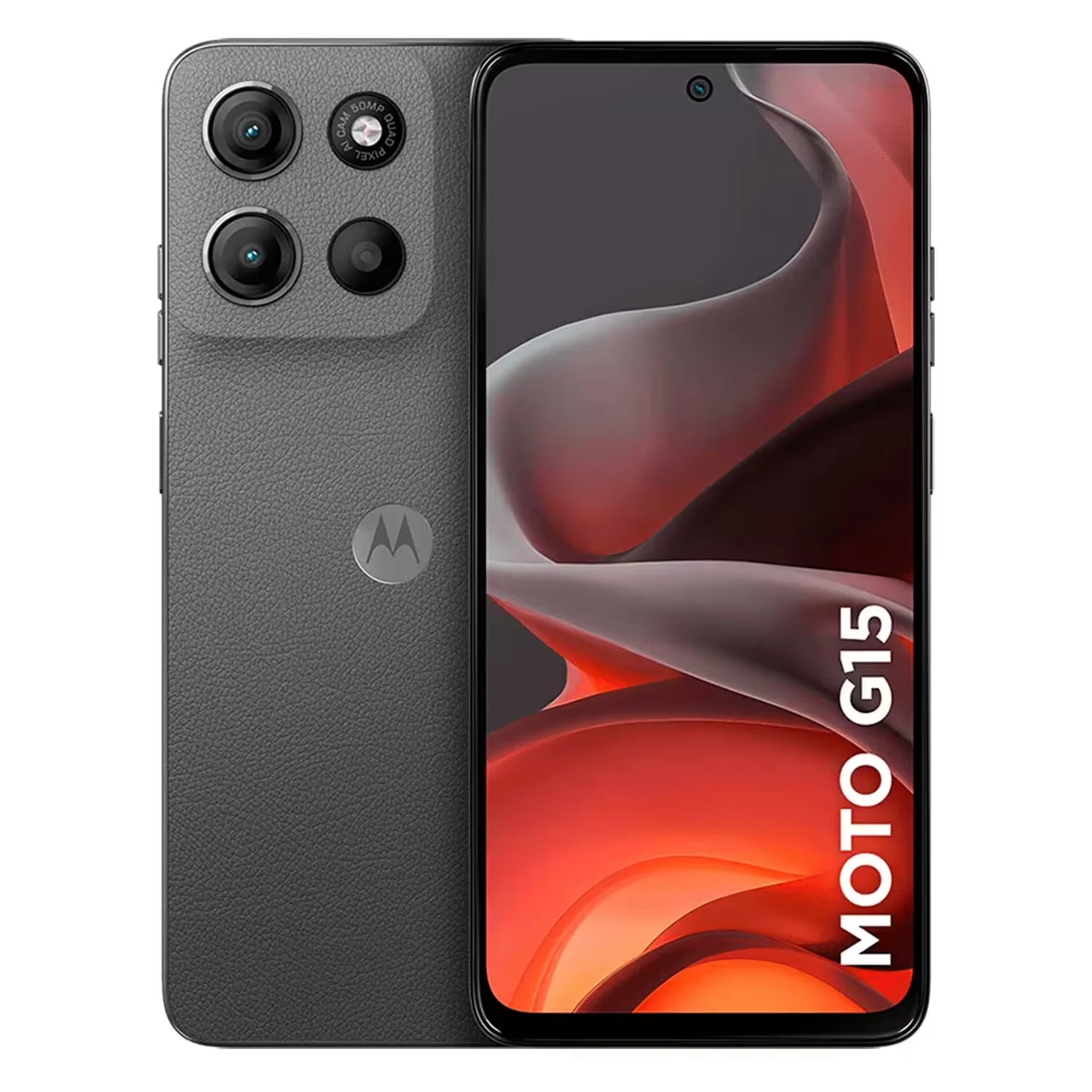 Smartphone Motorola Moto G15 512 GB, 4 GB de RAM, doble SIM, pantalla de 6,72" - Gris